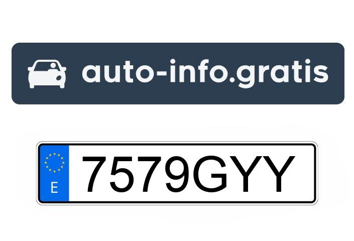 Skradziono pojazd o numerach rejestracyjnych 7579GYY