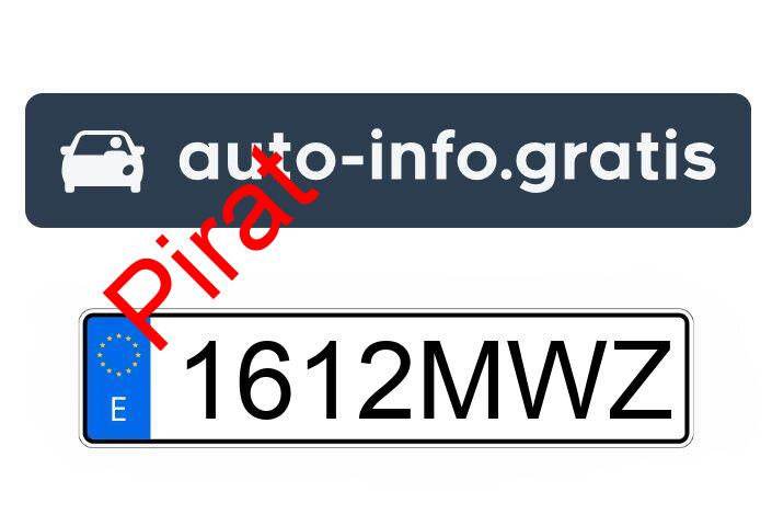Pirat drogowy w pojeździe o numerach rejestracyjnych 1612MWZ