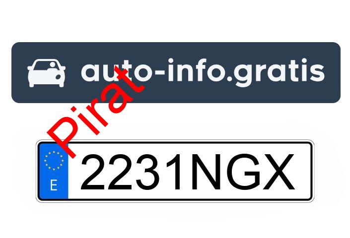 Pirat drogowy w pojeździe o numerach rejestracyjnych 2231NGX