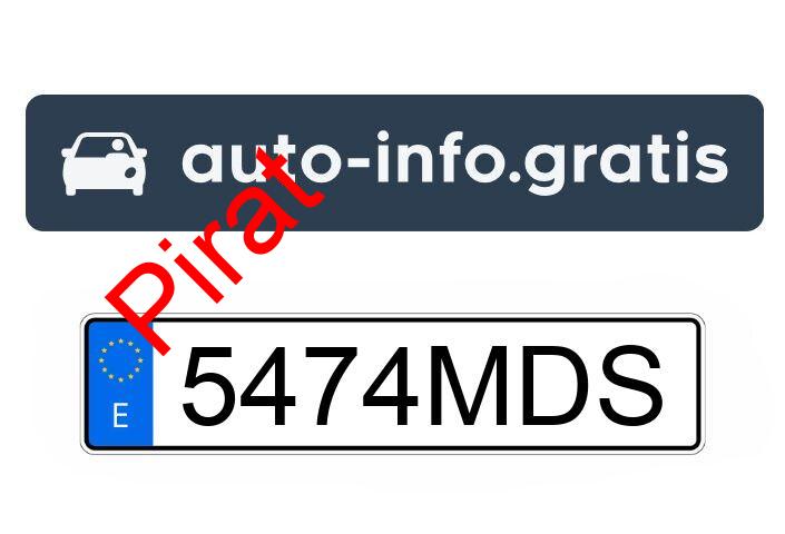 Pirat drogowy w pojeździe o numerach rejestracyjnych 5474MDS