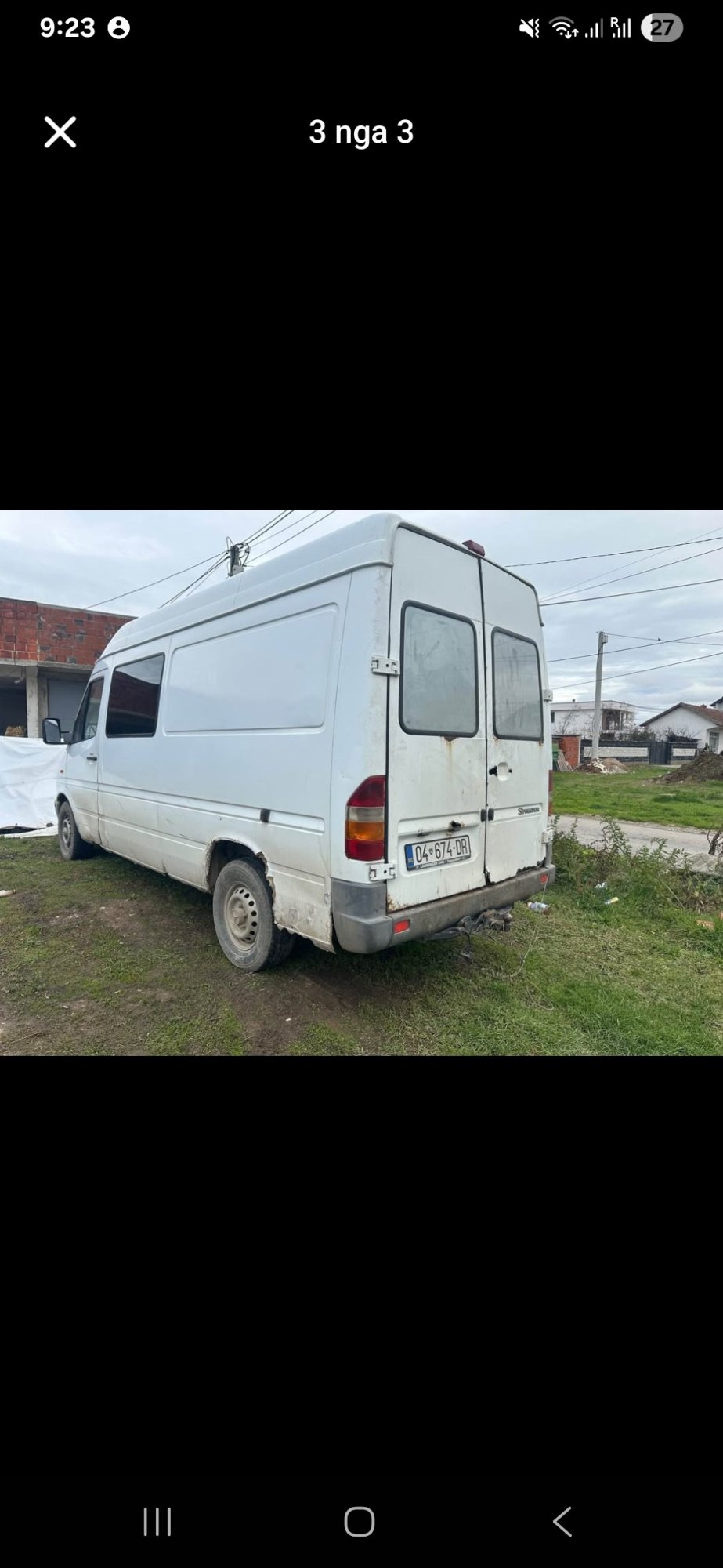 Numer rejestracyjny 04674DR posiada Mercedes-Benz Sprinter