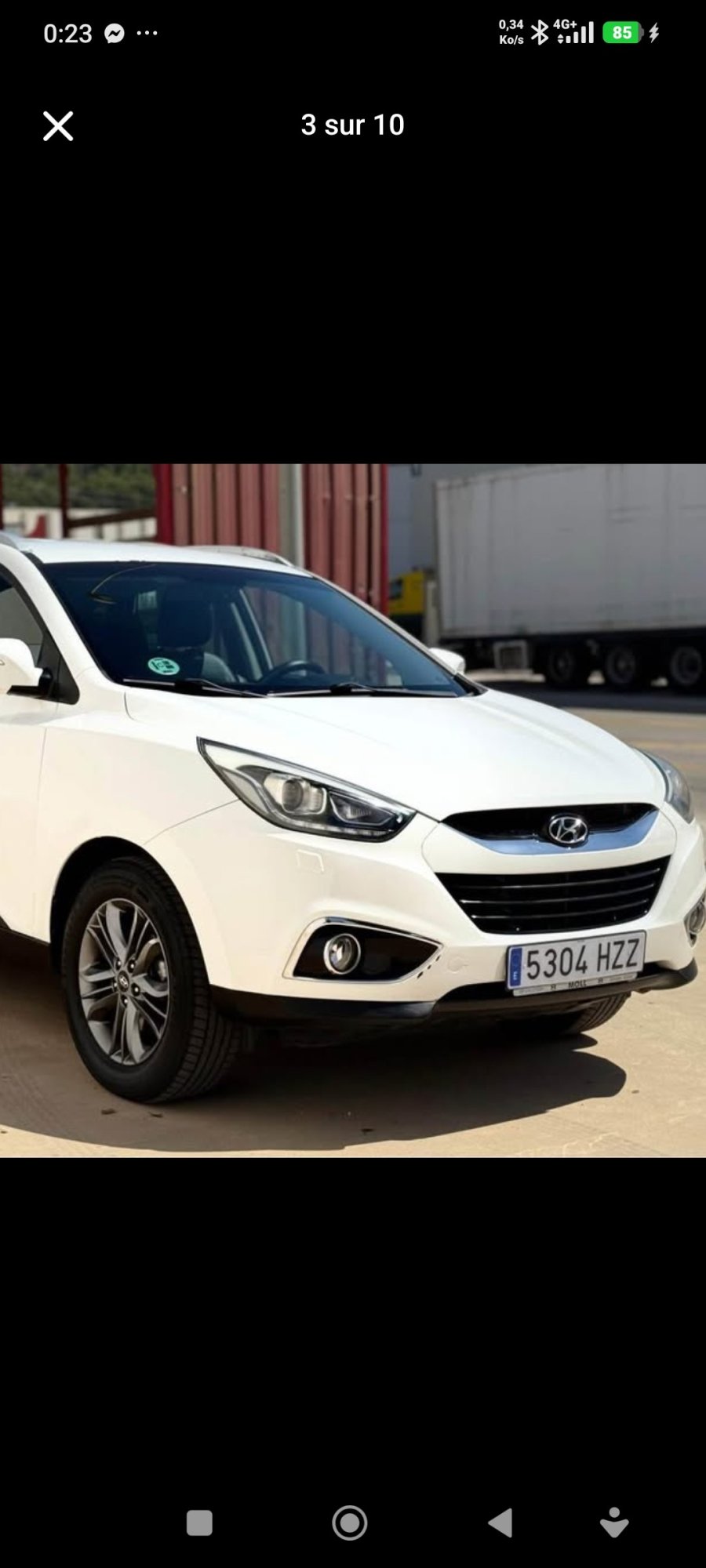 Numer rejestracyjny 5304HZZ posiada HYUNDAI IX 35 1.6GDI STADT 4X2
