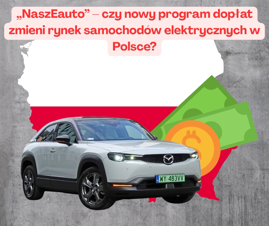 „NaszEauto” – czy nowy program dopłat zmieni rynek samochodów elektrycznych w Polsce?