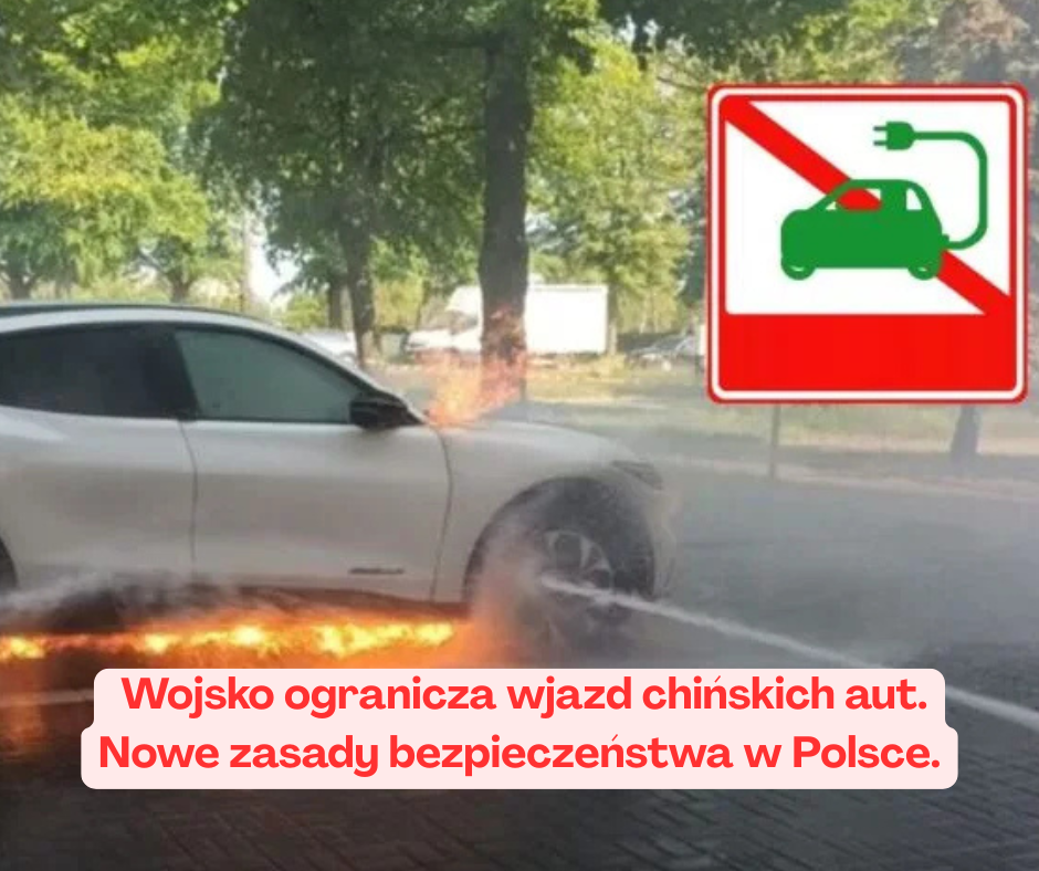 Wojsko ogranicza wjazd chińskich aut. Nowe zasady ...