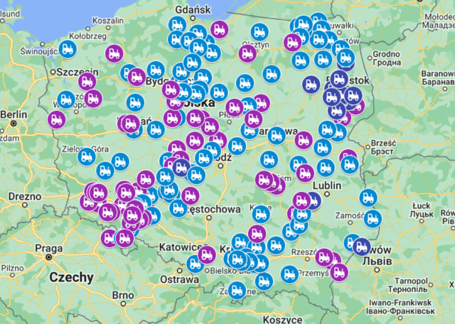 Protest rolników w całej Polsce - 9.02.2024