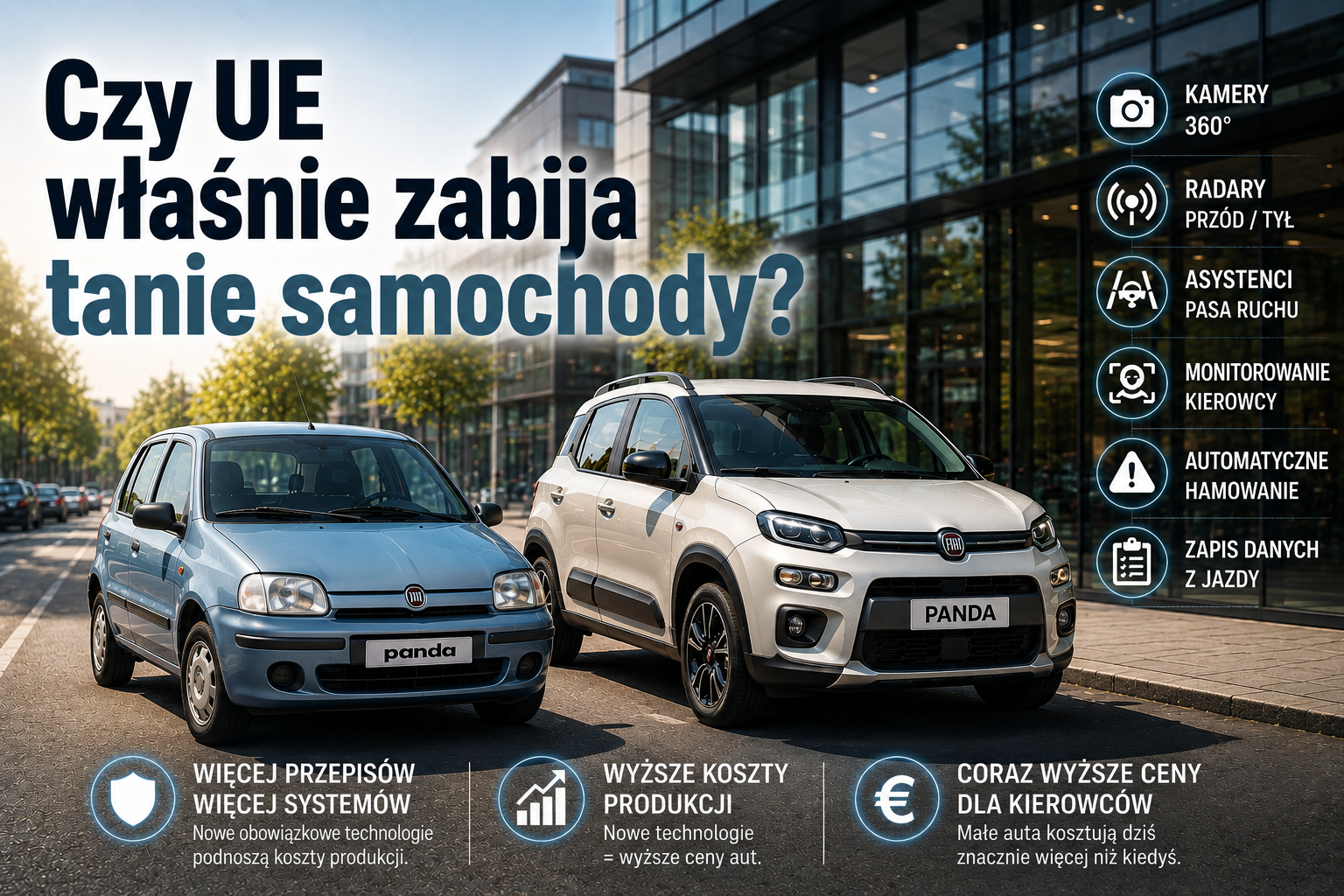 Czy UE właśnie zabija tanie samochody?