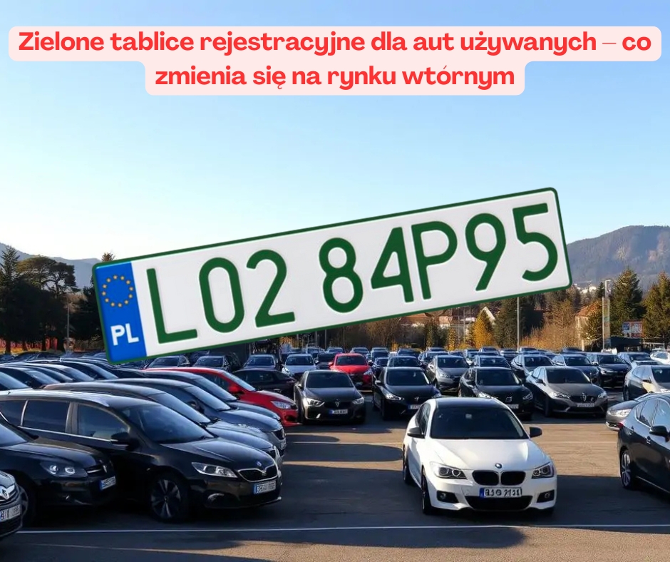 Zielone tablice rejestracyjne dla aut używanych – co zmienia ...