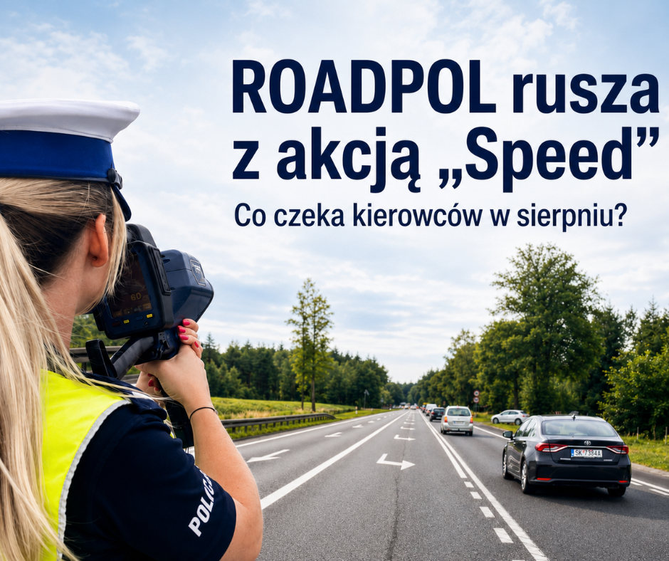 ROADPOL rusza z akcją „Speed”. Co czeka kierowców ...