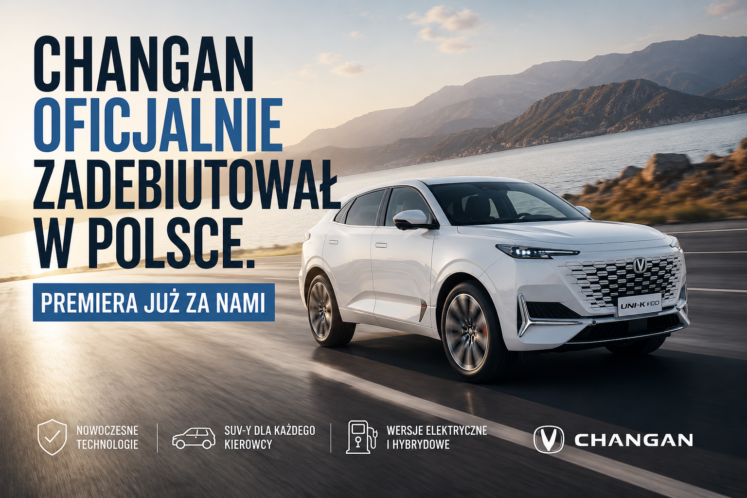 Changan oficjalnie zadebiutował w Polsce. Premiera ...
