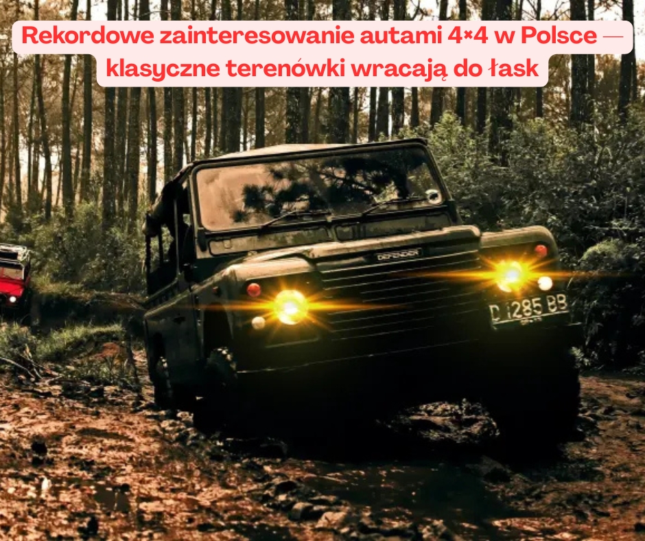 Rekordowe zainteresowanie autami 4×4 w Polsce — klasyczne ...