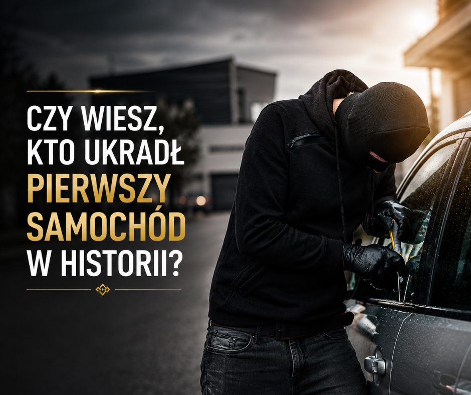 Czy wiesz, kto ukradł pierwszy samochód w historii?