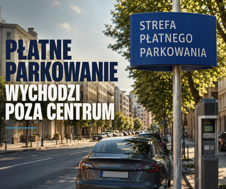 Płatne parkowanie wychodzi poza centrum. Kierowcy ...