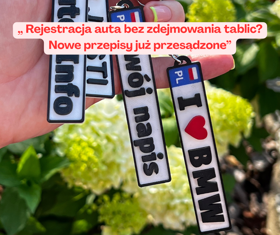 Rejestracja auta bez zdejmowania tablic? Nowe przepisy ...