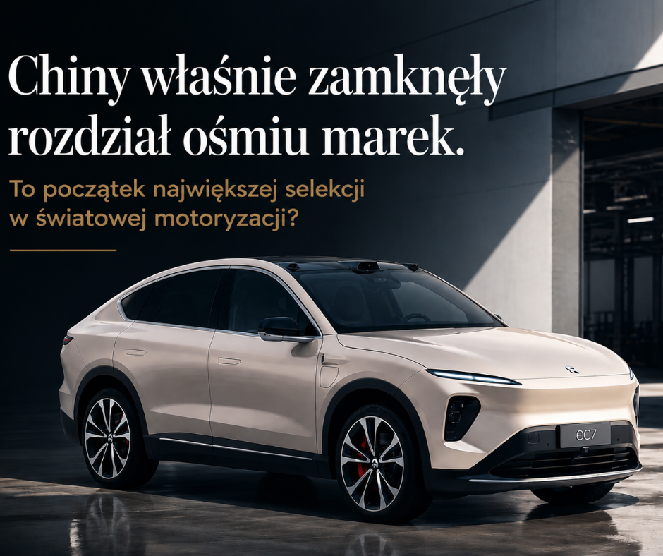 Chiny właśnie zamknęły rozdział ośmiu marek. ...