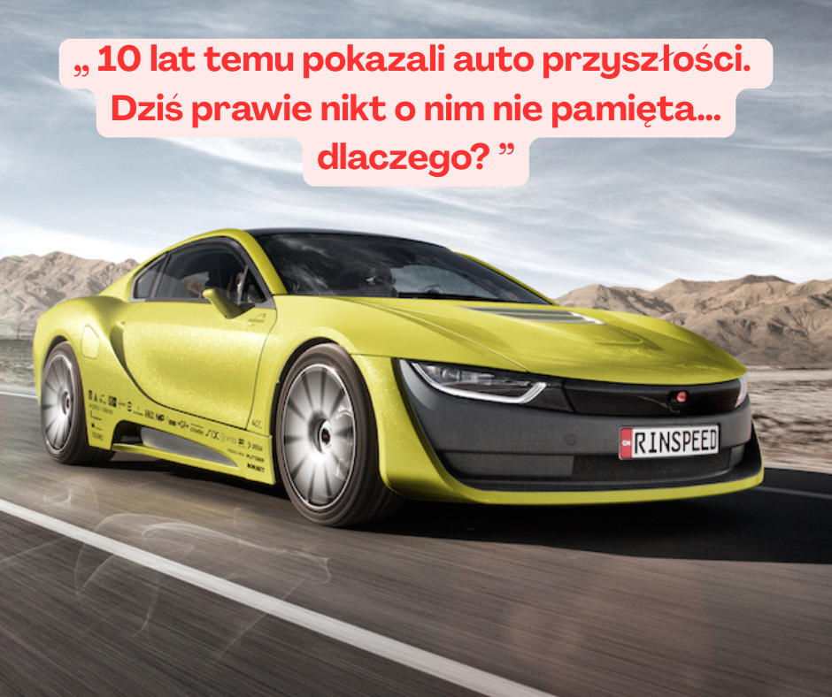 10 lat temu pokazali auto przyszłości. Dziś prawie ...