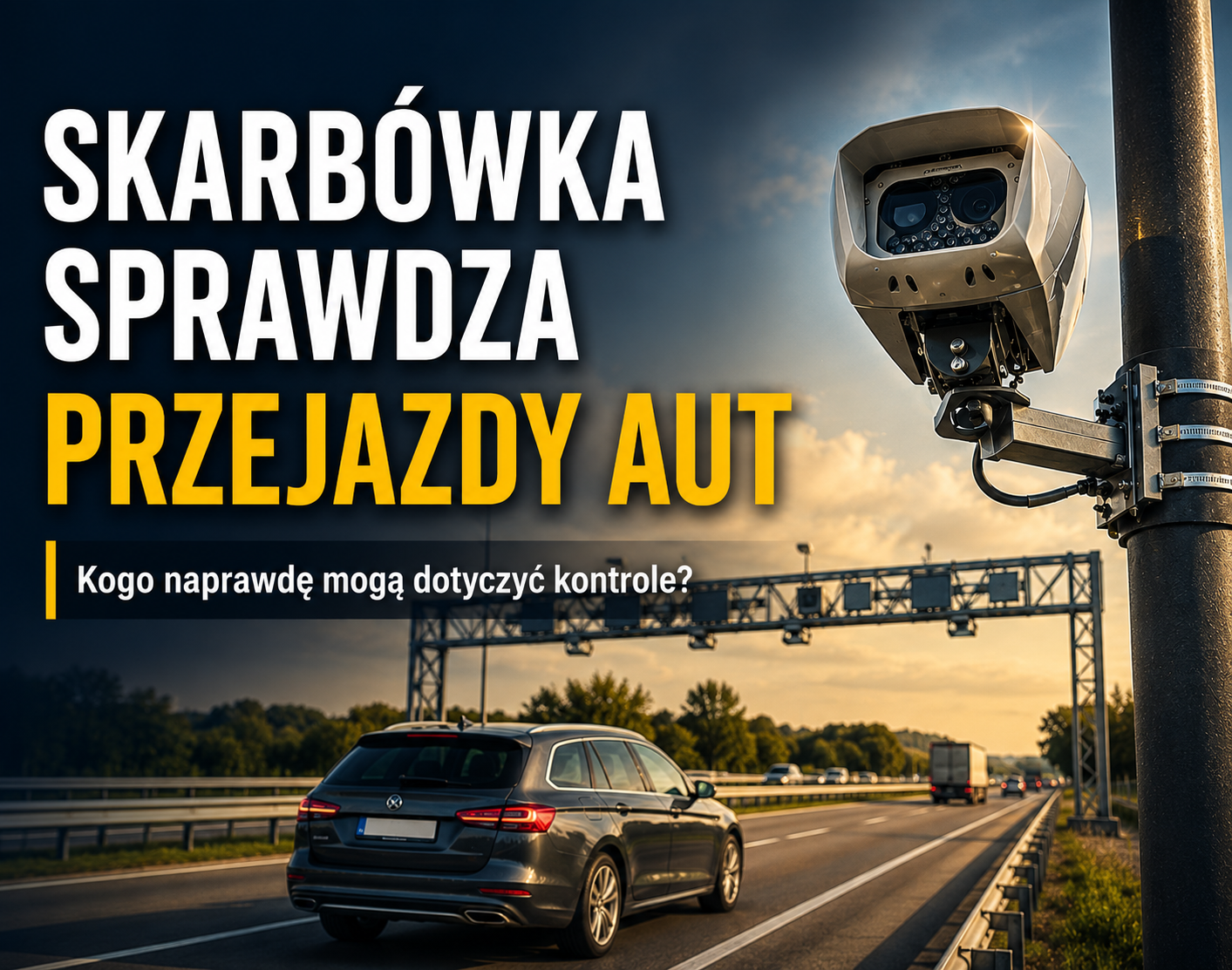 Skarbówka sprawdza przejazdy aut przez kamery. Kogo ...