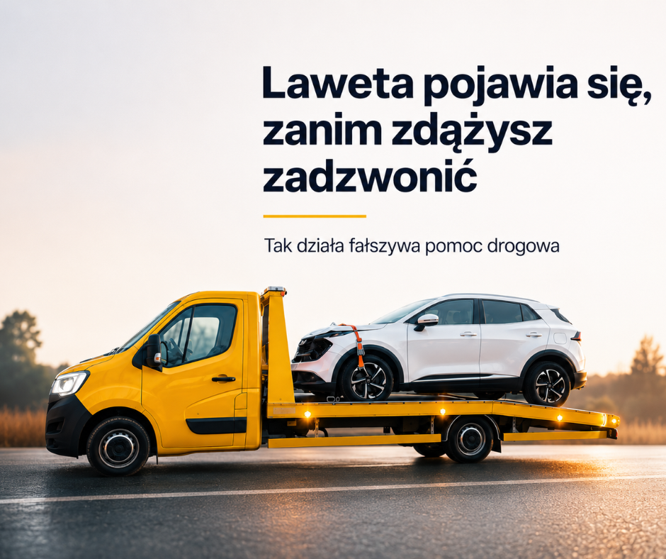 Fałszywa pomoc drogowa poluje na kierowców. Zanim ...