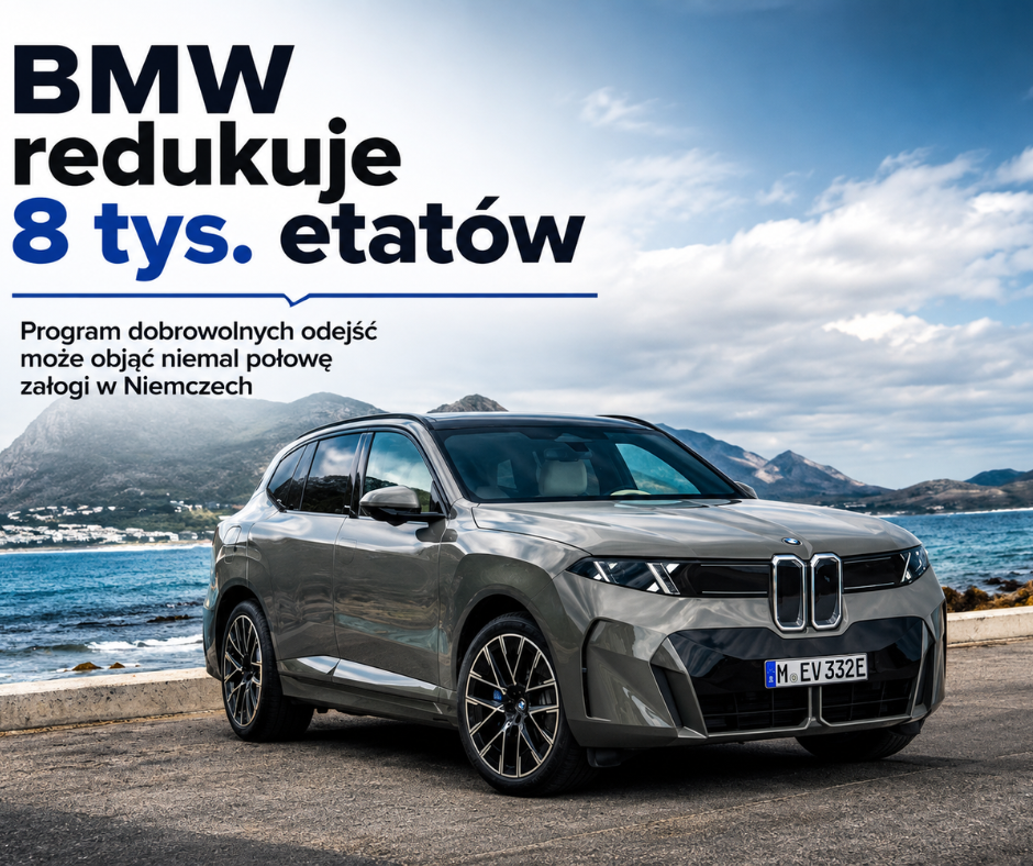 BMW redukuje 8 tys. etatów. Program dobrowolnych odejść ...