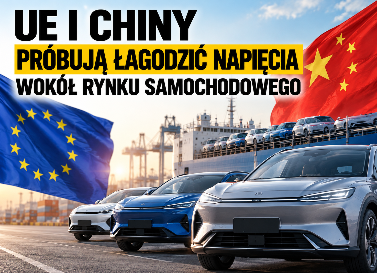 UE i Chiny próbują łagodzić napięcia wokół rynku ...