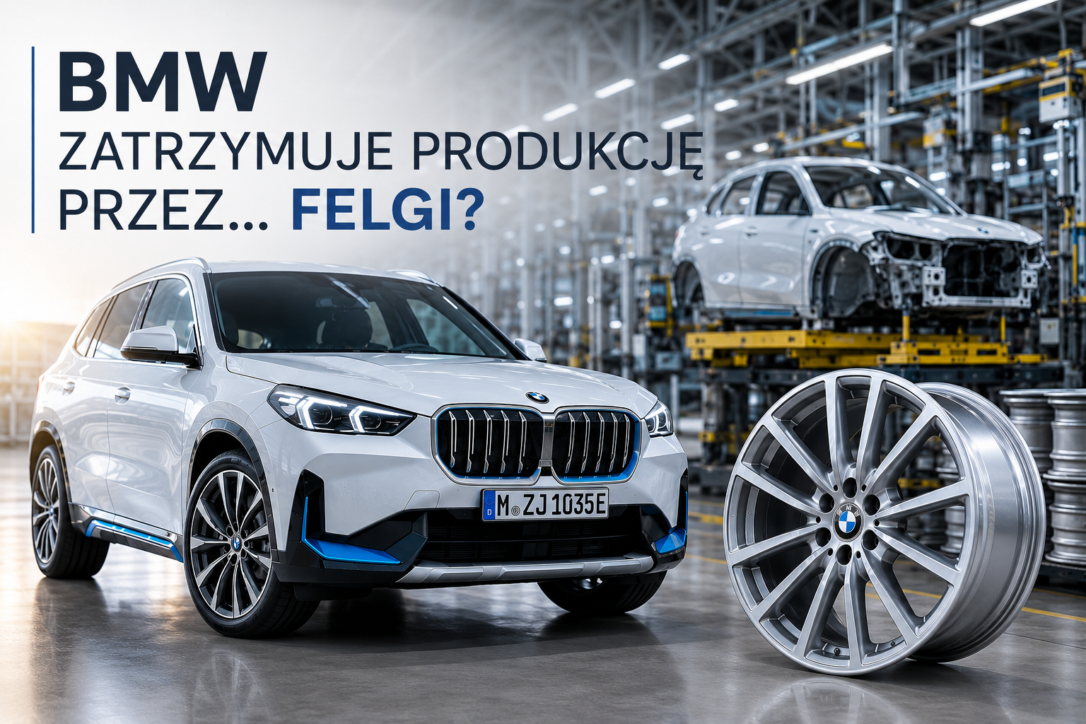 BMW zatrzymuje produkcję przez... felgi?