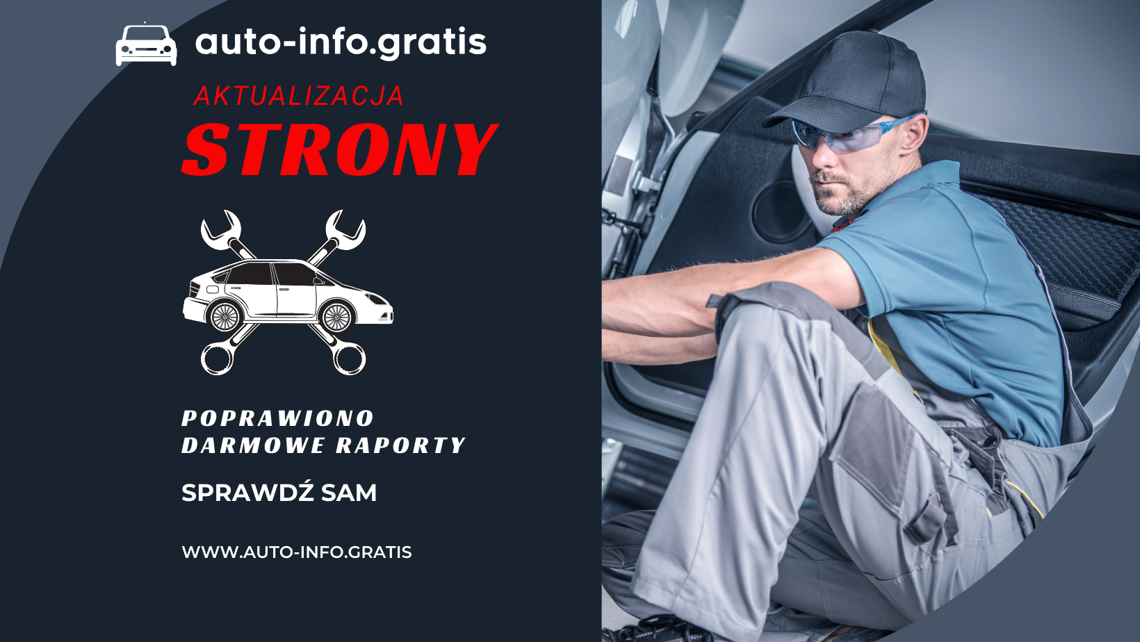 Aktualizacja strony - poprawiono darmowe raporty