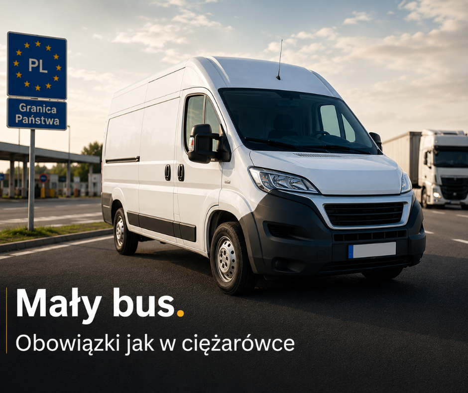 Mały bus, obowiązki jak w ciężarówce. Nowe przepisy ...