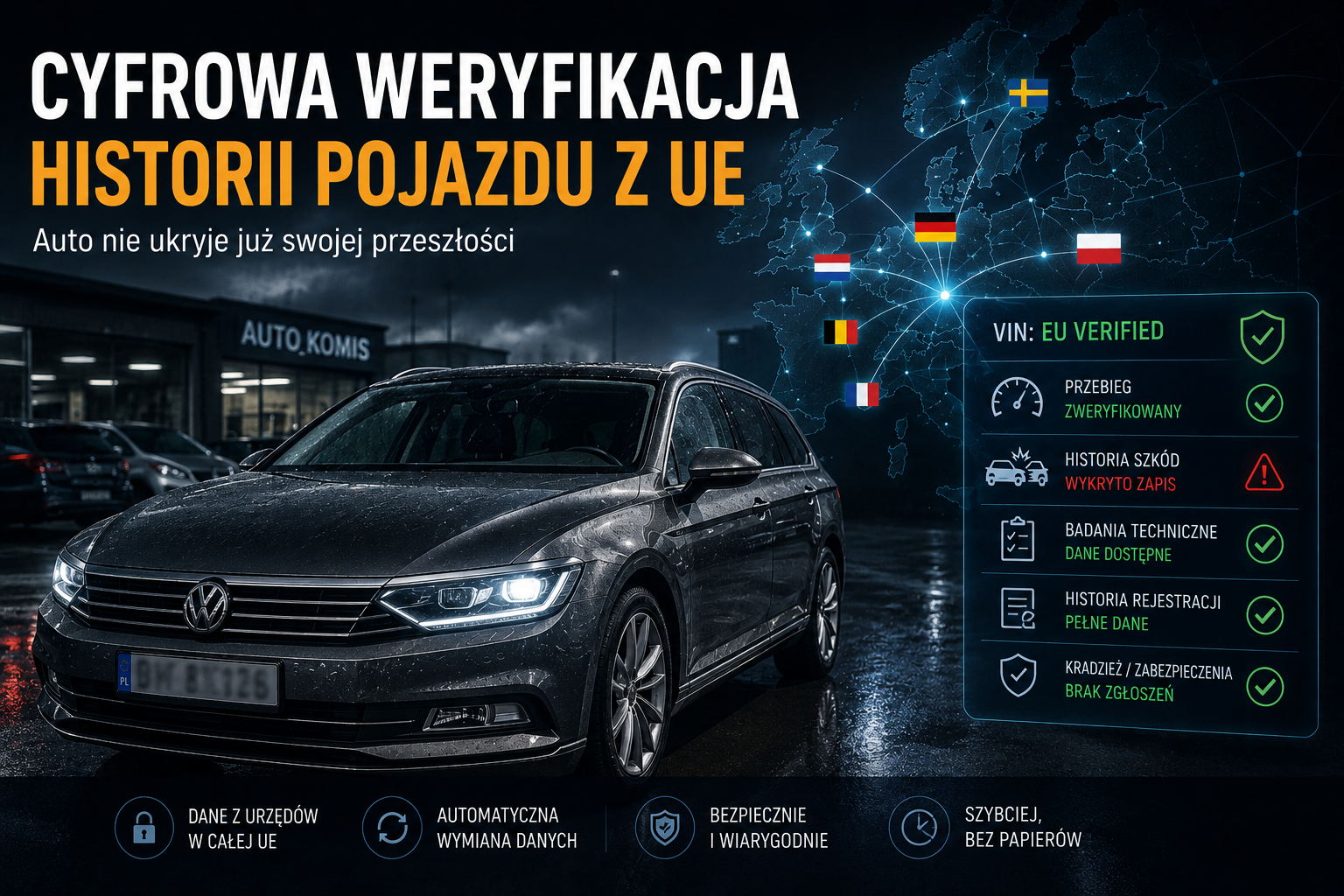 Koniec ukrywania historii aut? UE szykuje cyfrową ...