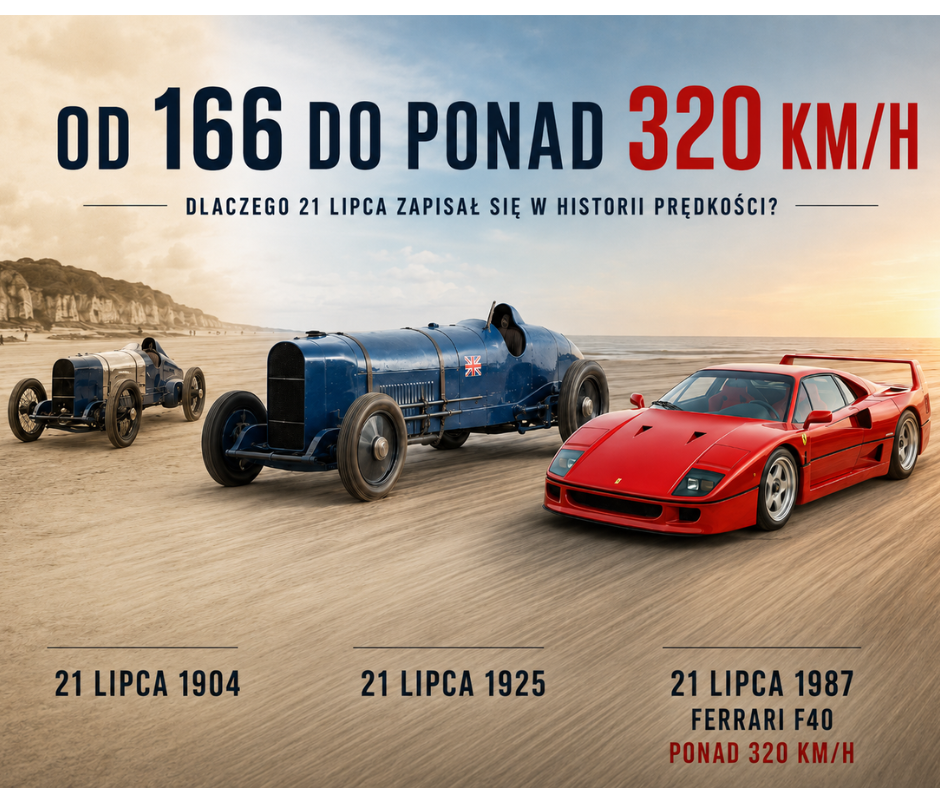 Dlaczego 21 lipca zapisał się w historii prędkości?
