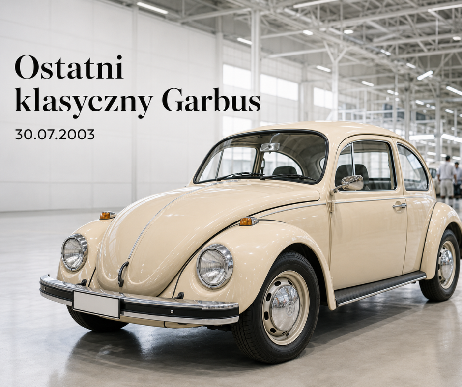 Ostatni Garbus zjechał z taśmy 30 lipca. Przetrwał ...