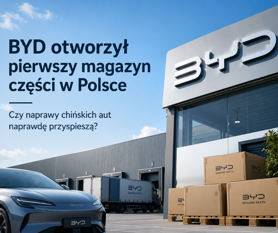 BYD otworzył pod Warszawą swoje pierwsze w Polsce ...