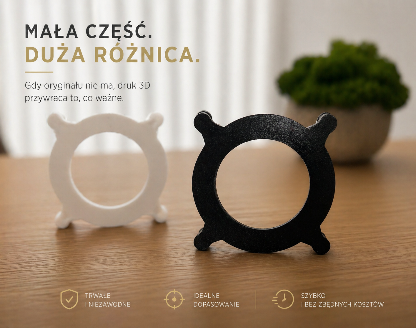 Naprawdę trzeba wymieniać cały zestaw przez jedną pękniętą część?