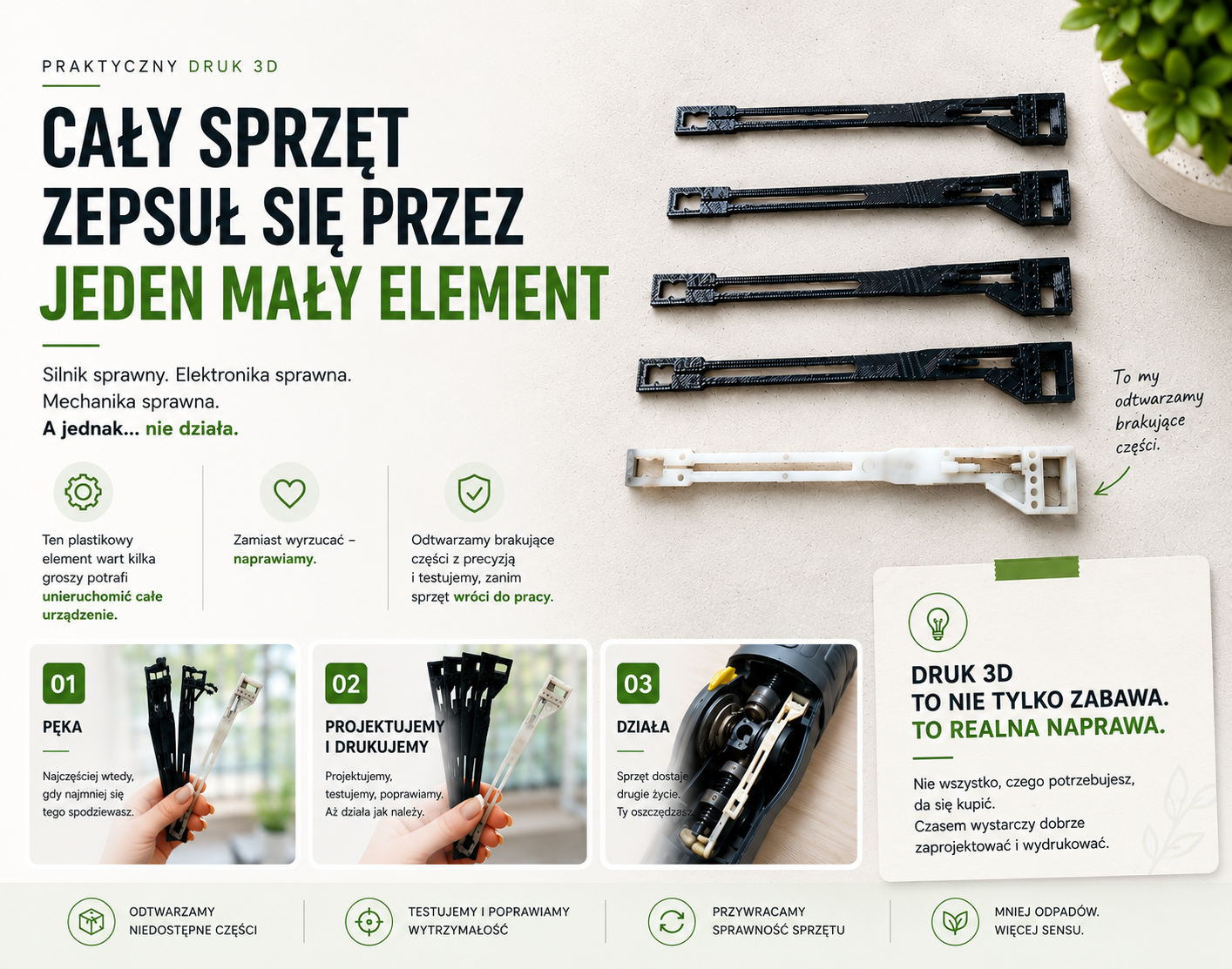 Dlaczego sprawny sprzęt trafia dziś do kosza?