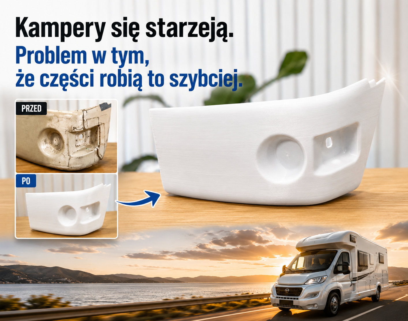 Kampery się starzeją. Problem w tym, że części robią to szybciej.