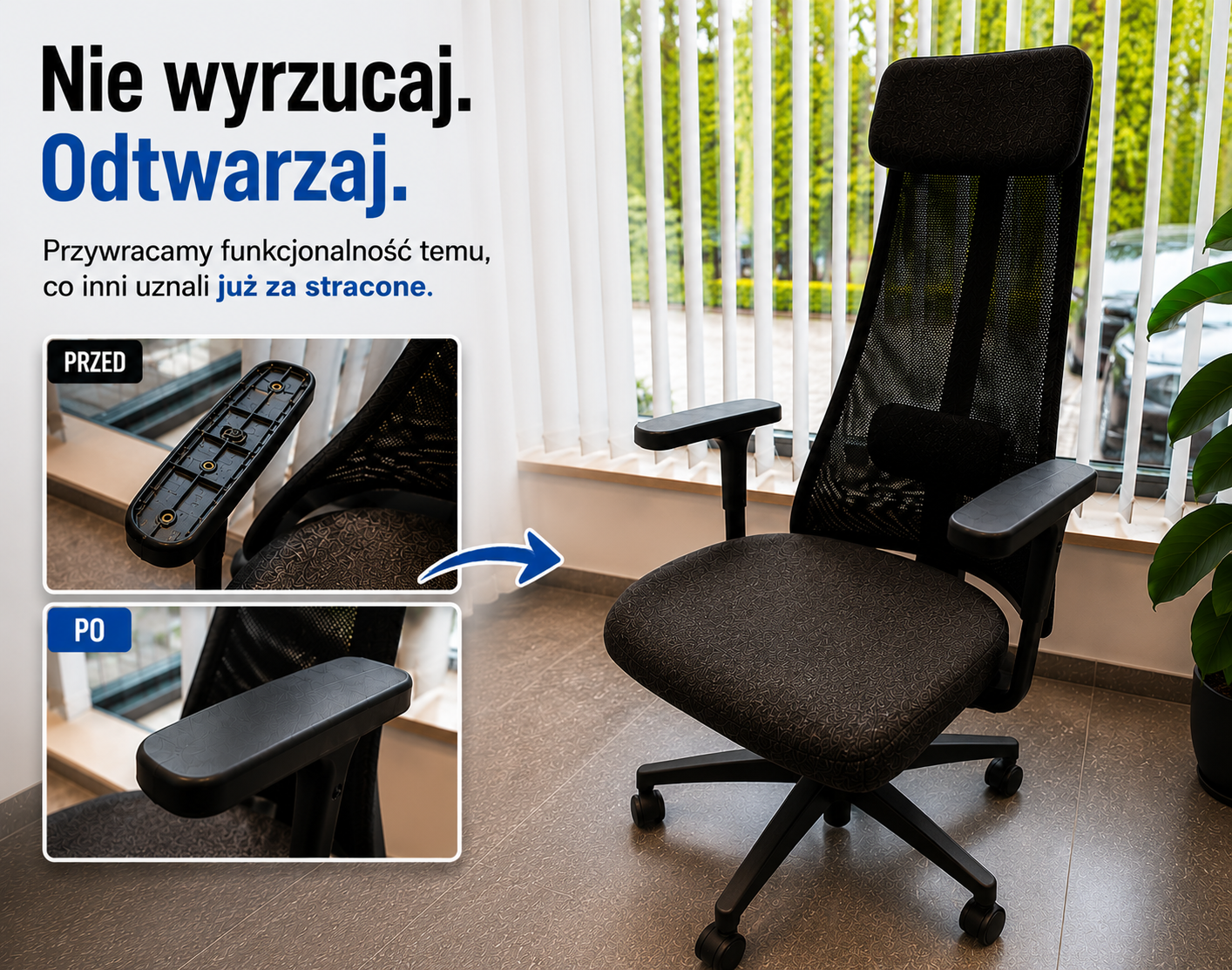 Nie wyrzucaj. Odtwarzaj.