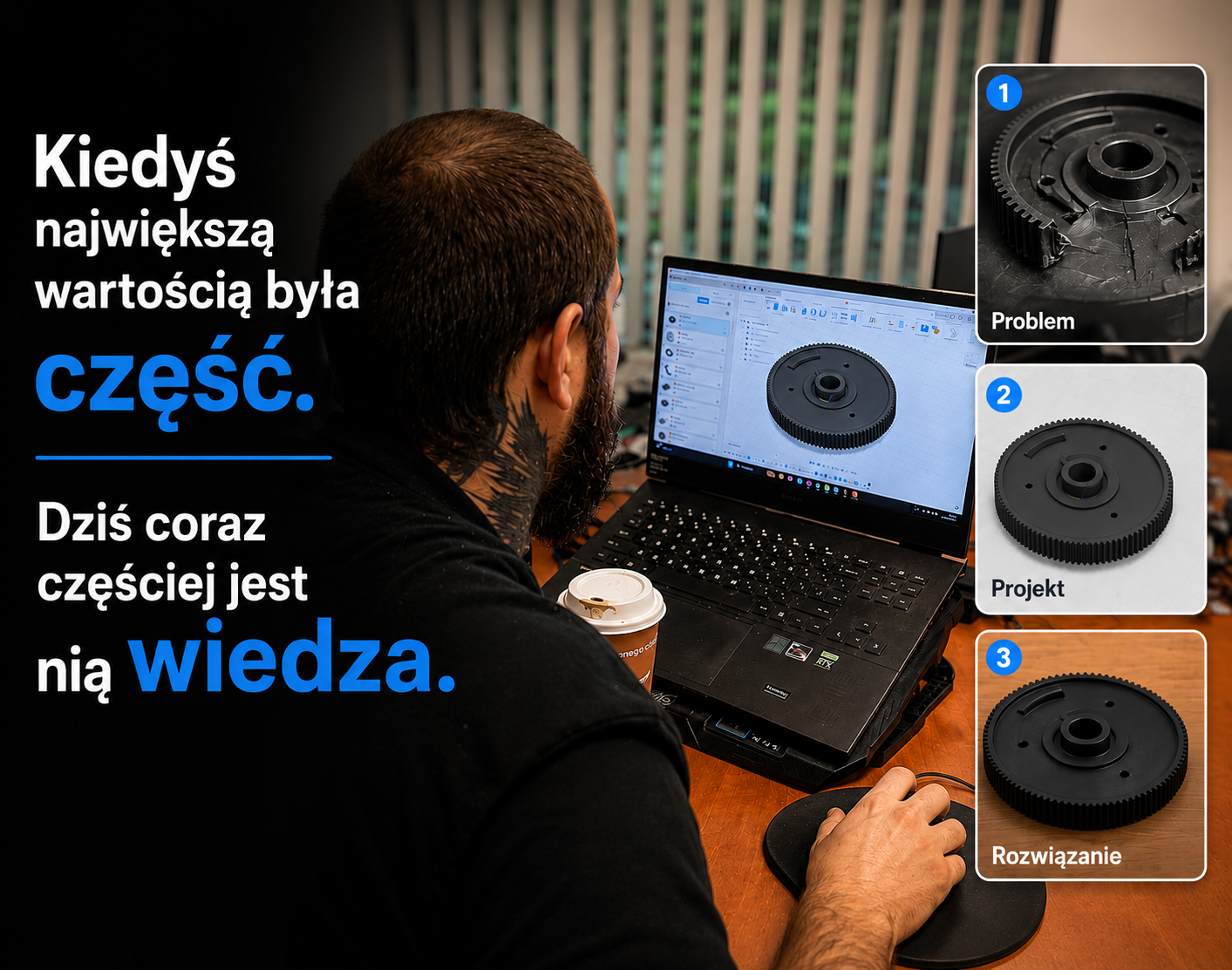 Kiedyś największą wartością była część. Dziś coraz częściej jest nią wiedza