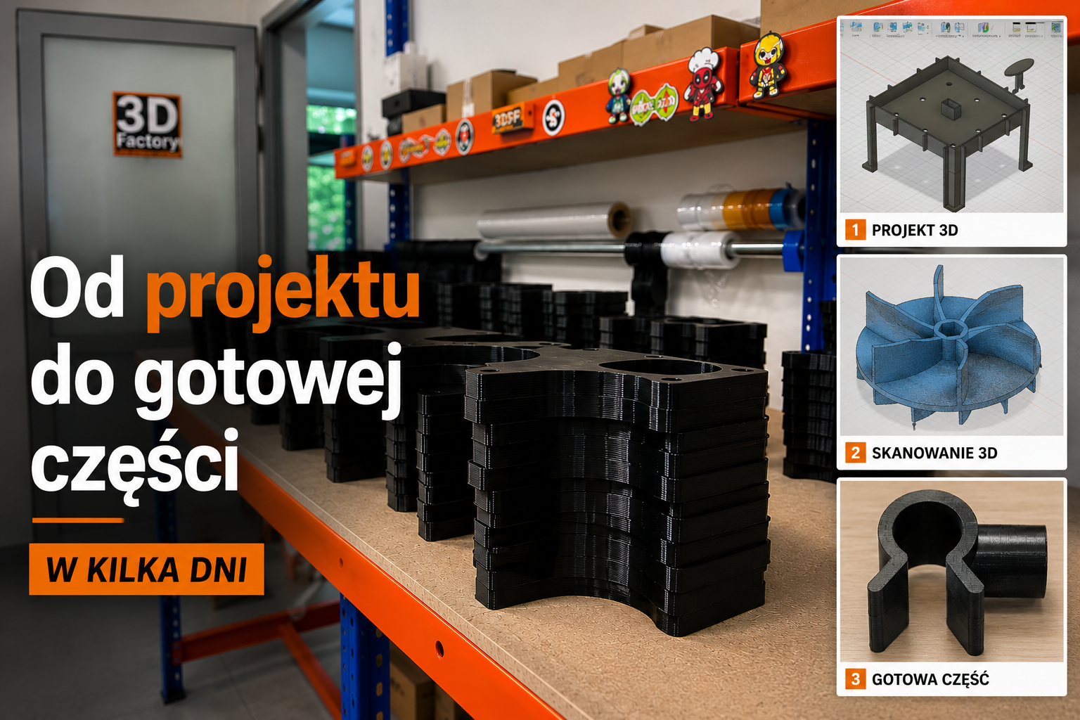 Od pomysłu do gotowej części w kilka dni.