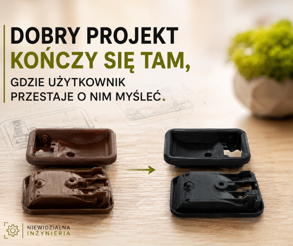 Dobry projekt kończy się tam, gdzie użytkownik przestaje o nim myśleć.