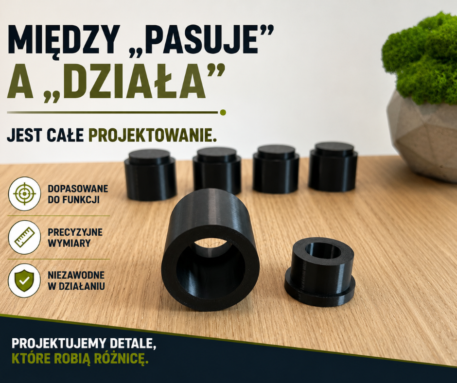 Między „pasuje” a „działa” jest całe projektowanie.