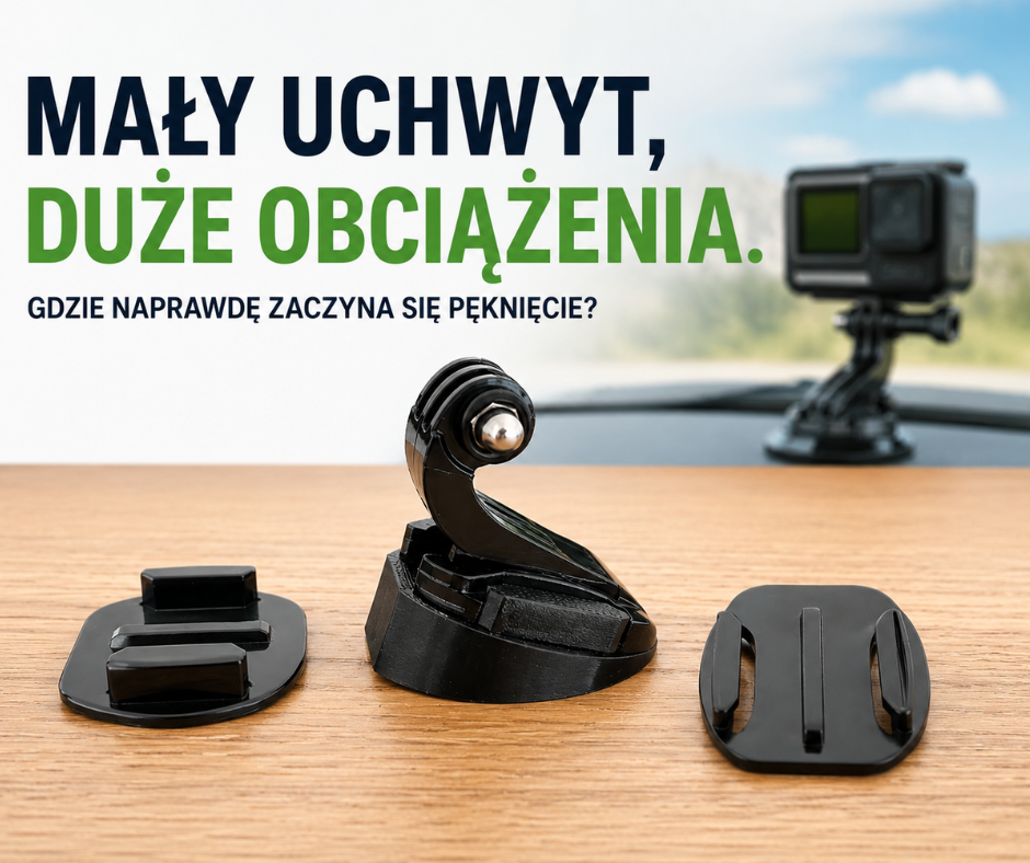 Mały uchwyt, duże obciążenia. Gdzie naprawdę zaczyna się pęknięcie?