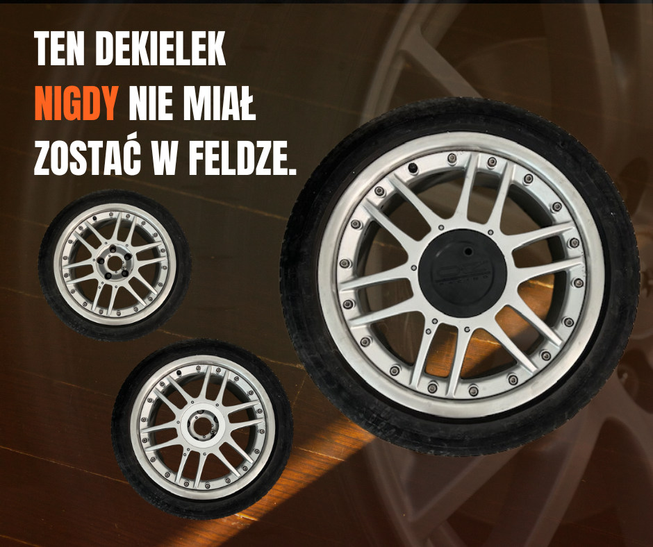 Ten dekielek nigdy nie miał zostać na feldze.