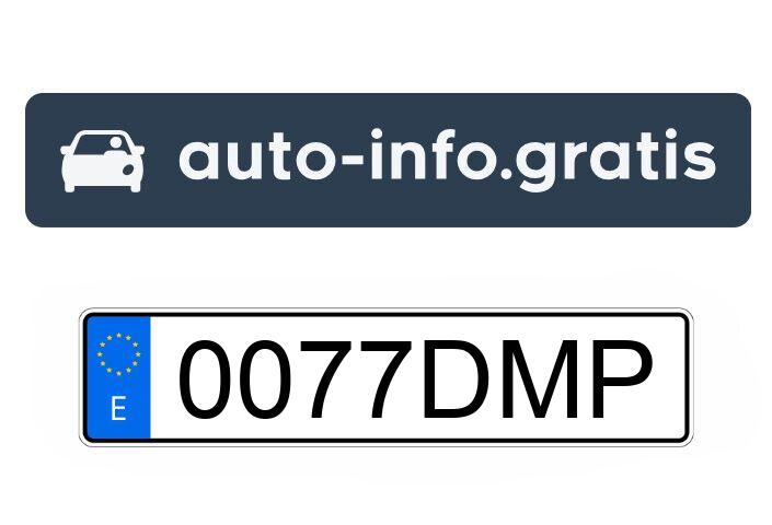 Parking Master in un veicolo con 0077DMP numeri