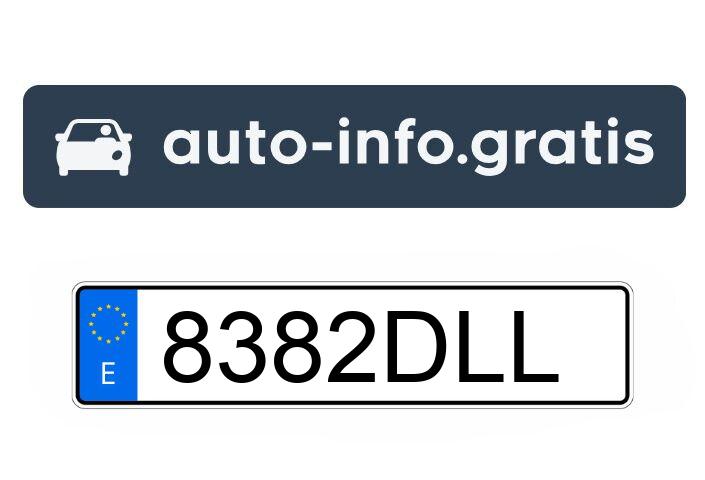 Parkeringsmester i et kjøretøy med 8382DLL tall