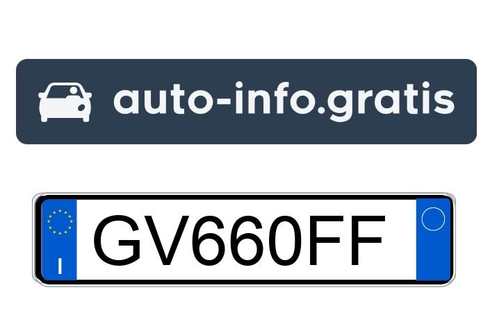 Mestre de estacionamento em um veículo com números GV660FF