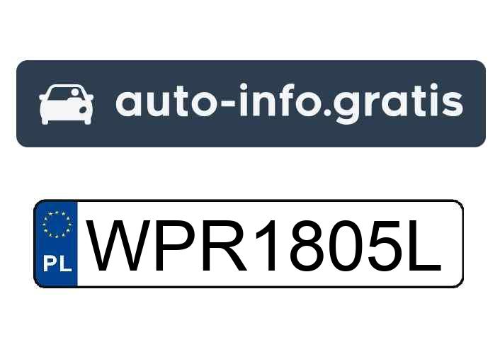 Veicolo rubato con numero di targa WPR1805L