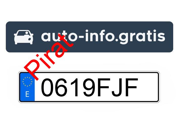 Pirat drogowy w pojeździe o numerach rejestracyjnych 0619FJF