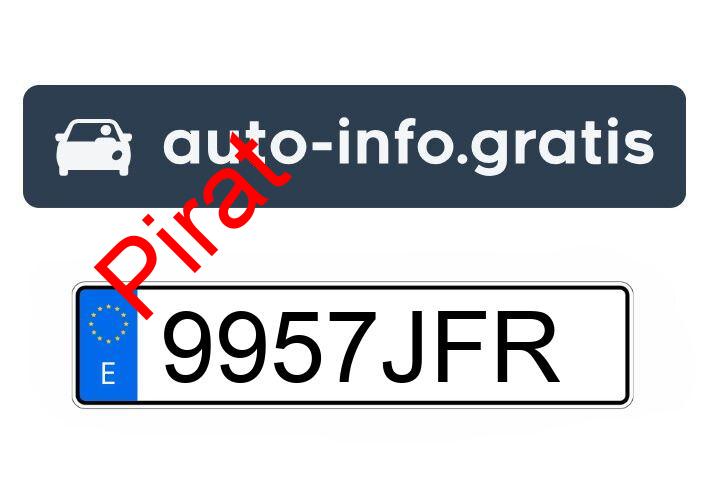 Pirat drogowy w pojeździe o numerach rejestracyjnych 9957JFR