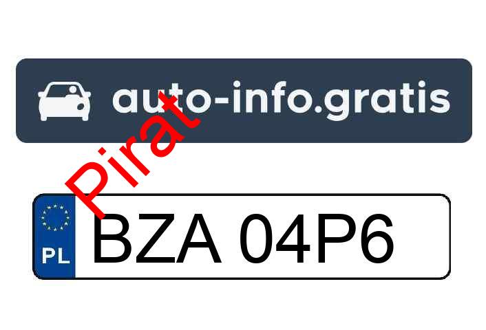 Pirat drogowy w pojeździe o numerach rejestracyjnych BZA04P6 Pirat drogowy w pojeździe o numerach rejestracyjnych BZA04P6