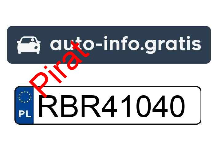 Pirat drogowy w pojeździe o numerach rejestracyjnych RBR41040 Pirat drogowy w pojeździe o numerach rejestracyjnych RBR41040