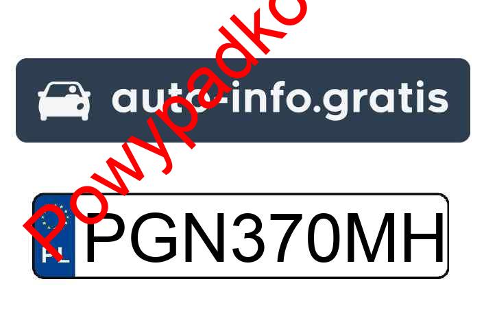 Pojazd o numerach PGN370MH uczestniczył w wypadku