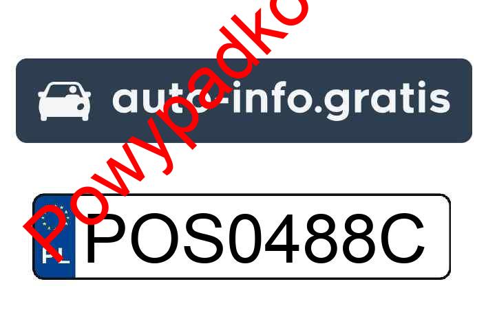 Pojazd o numerach POS0488C uczestniczył w wypadku Pojazd o numerach POS0488C uczestniczył w wypadku